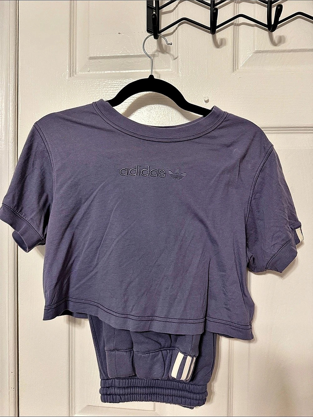 adidas Matching Set Purple Size Medium Like New